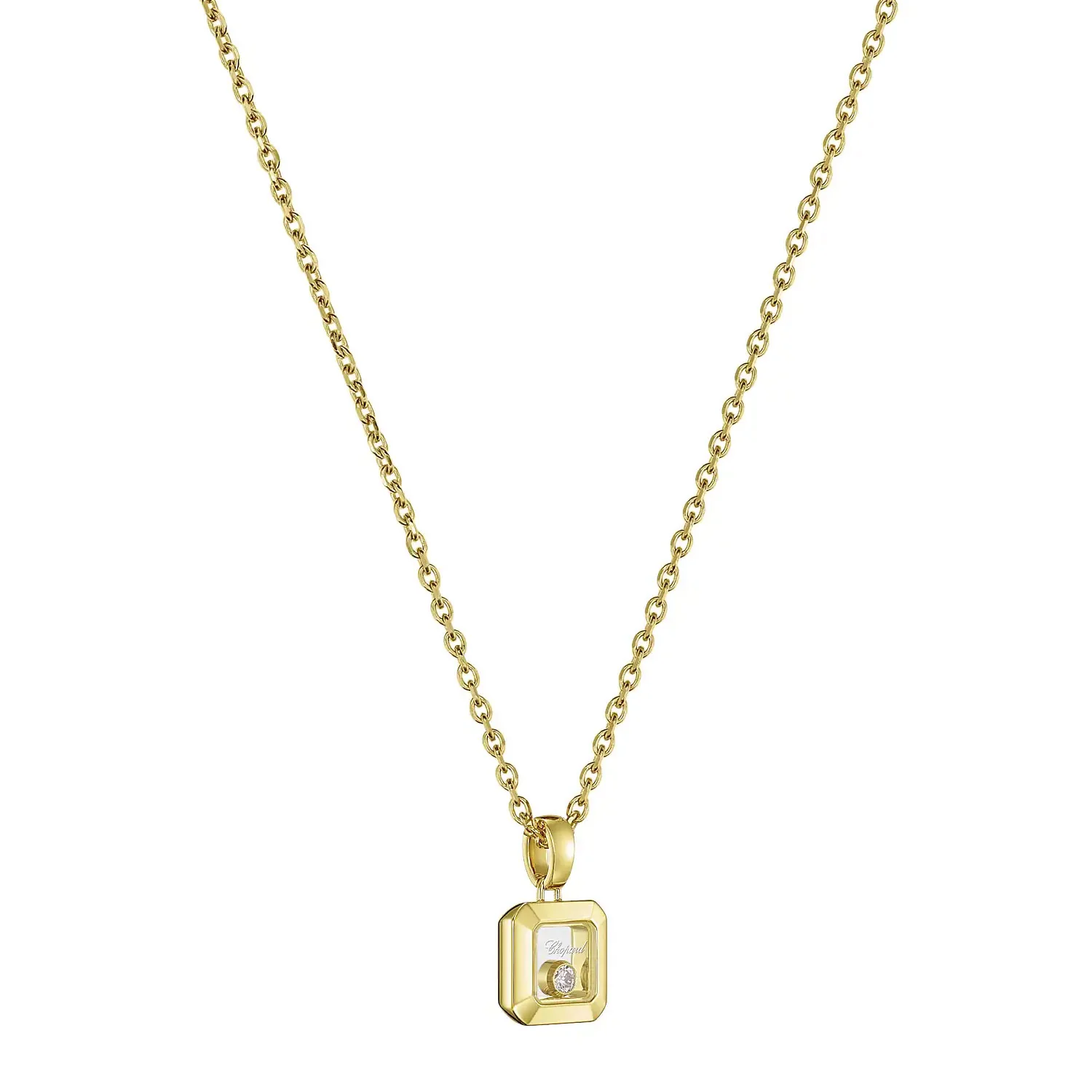 18ct Yellow Gold Happy Diamonds Icons Pendant - Image 2