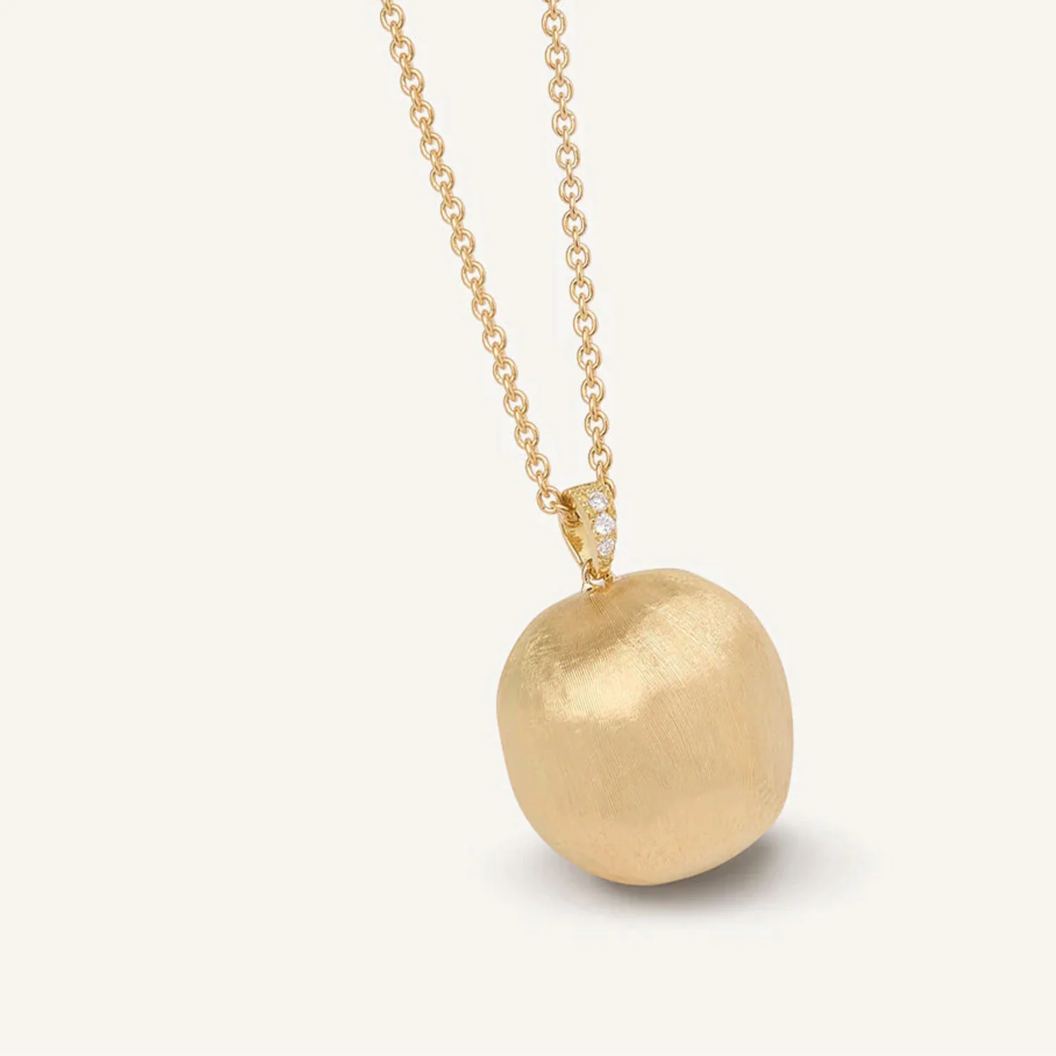 Africa 18ct Yellow Gold Long Pendant - Image 2