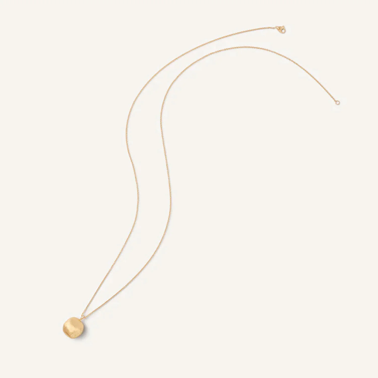 Africa 18ct Yellow Gold Long Pendant - Image 3