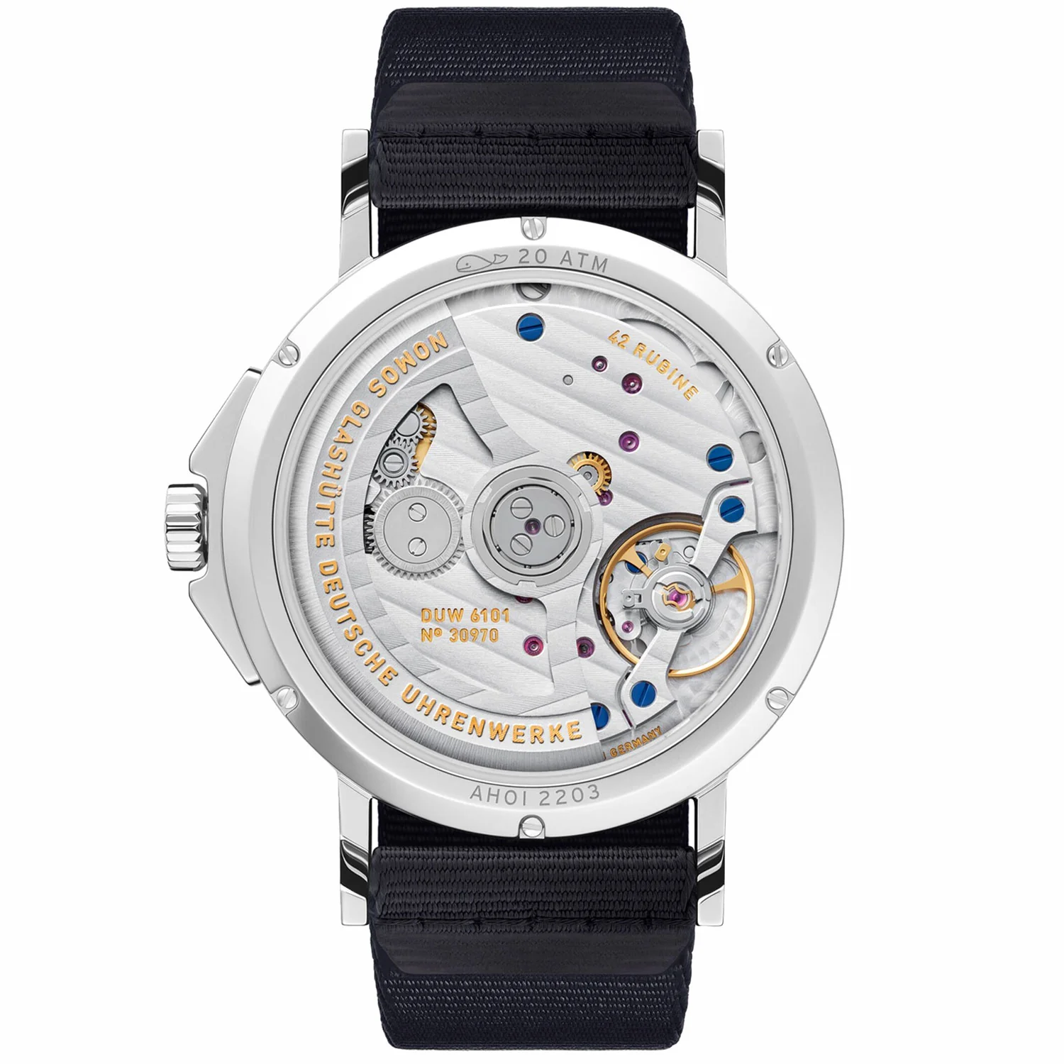 Ahoi Neomatik 38mm Date White Dial Automatic Watch - Image 2