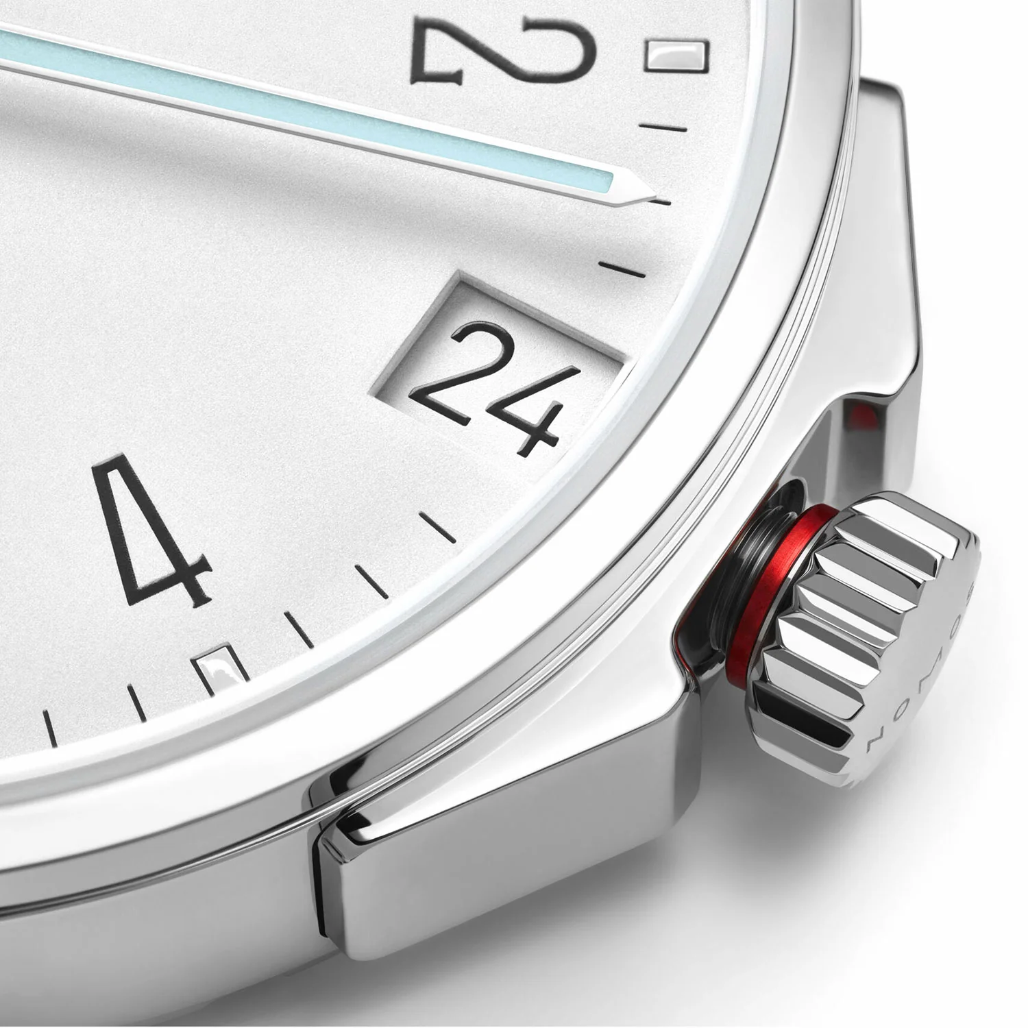Ahoi Neomatik 38mm Date White Dial Automatic Watch - Image 6