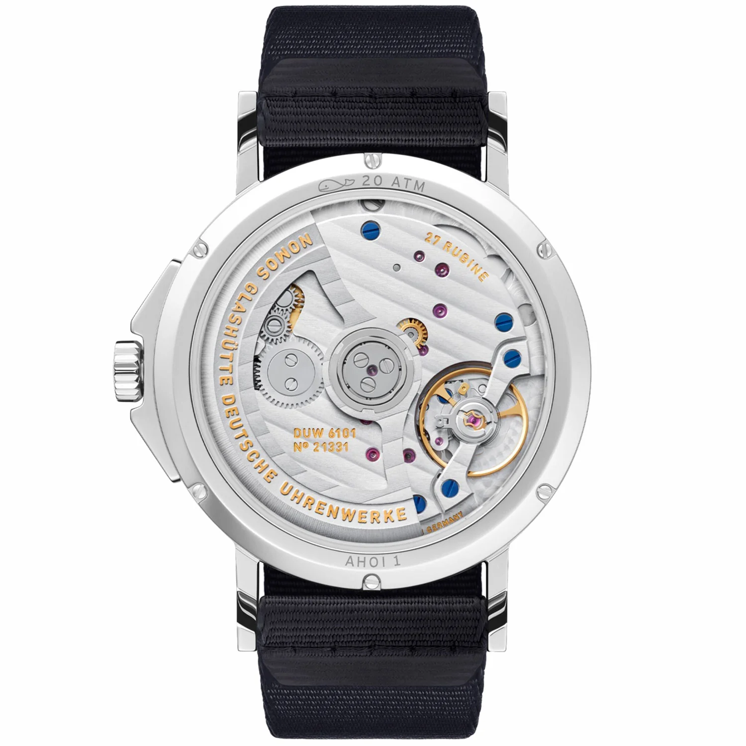 Ahoi Neomatik 38mm Date Sky Dial Automatic Watch - Image 2
