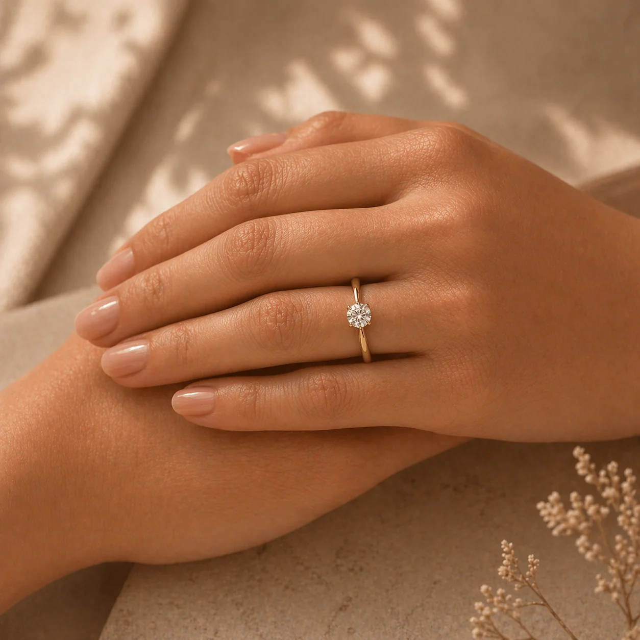 Simply Solitaire Collection 18ct Yellow Gold Diamond Solitaire Engagement Ring GIA Certified 0.50 Carat - Image 2