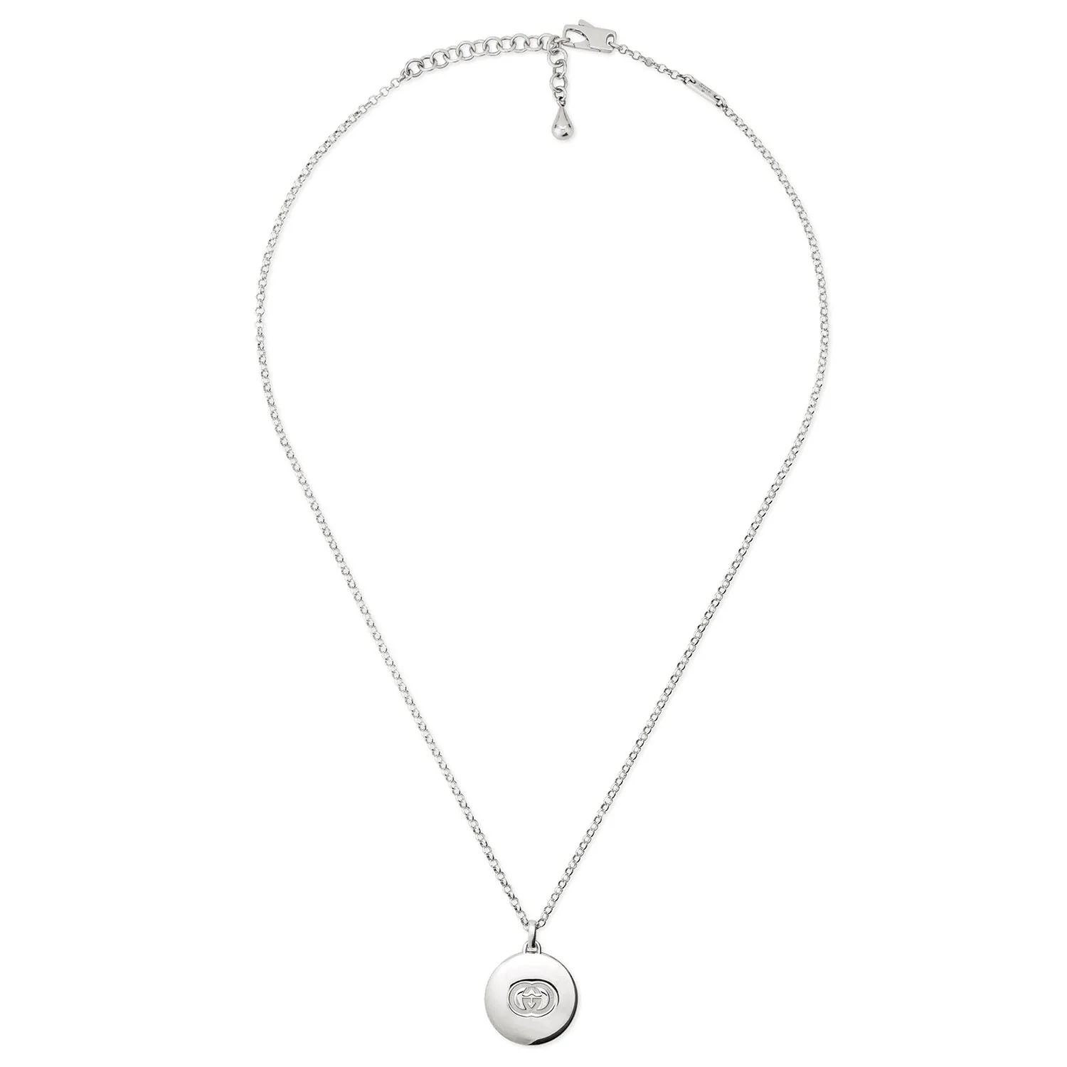 Blind For Love Round Engraved 50cm Pendant - Image 3