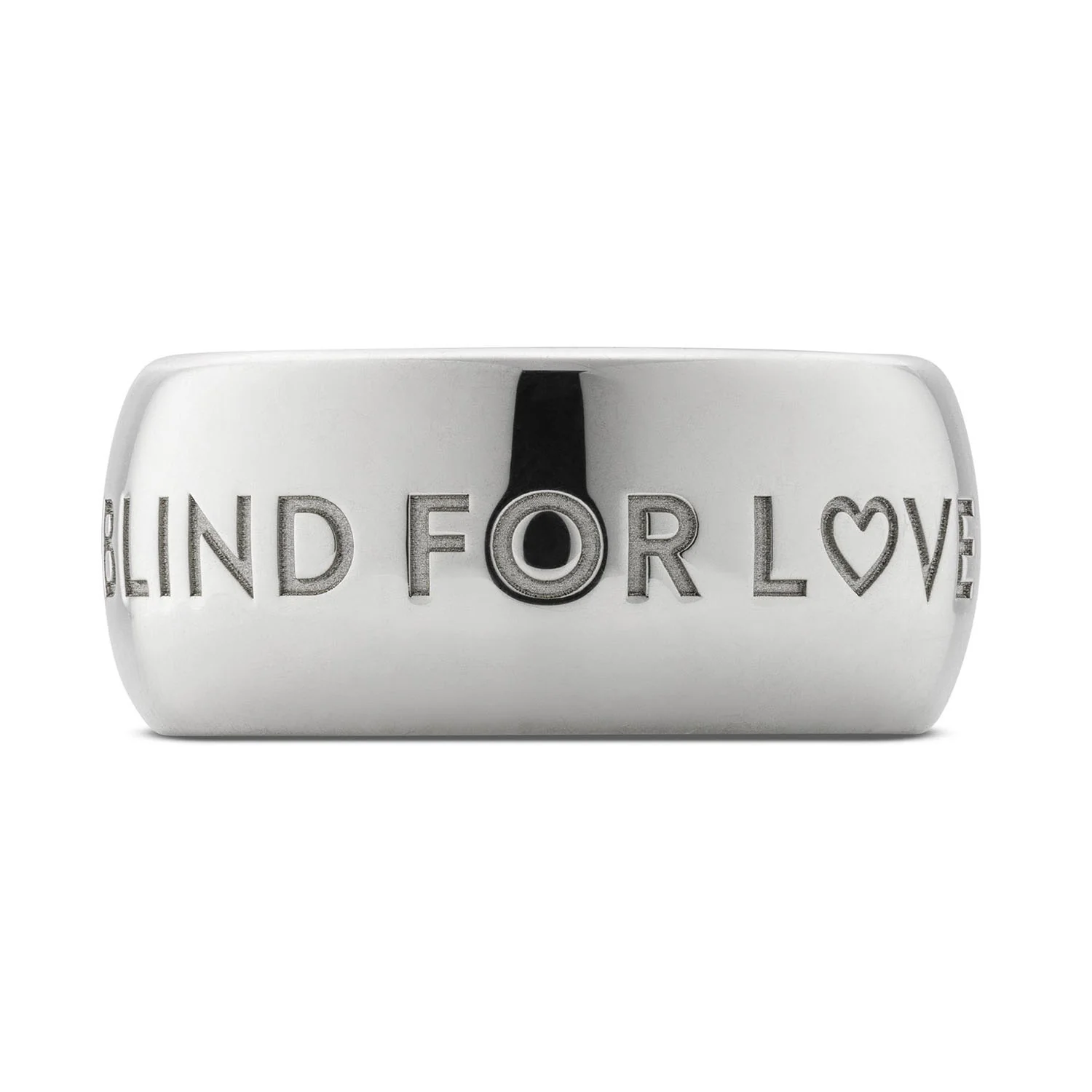 Blind For love Sterling Silver 9mm Ring - Image 2