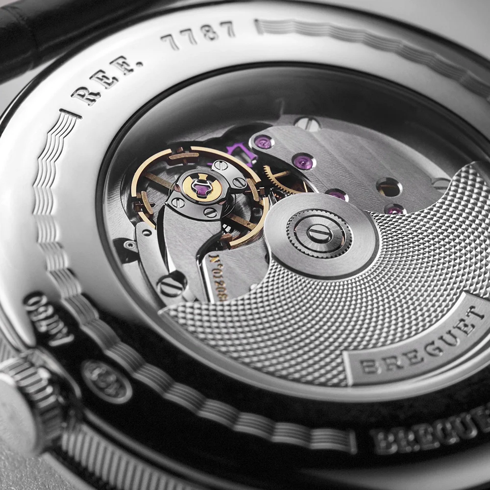 Classique Phase de Lune 7787 'Grand Feu' White Enamel Dial Watch - Image 3