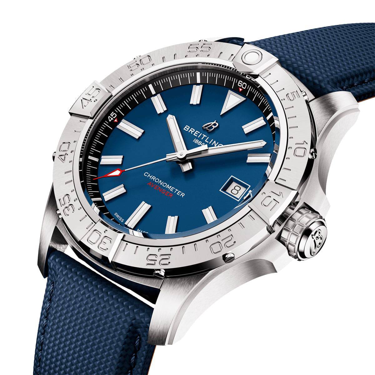 Avenger 42mm Blue Dial Automatic Strap Watch - Image 2