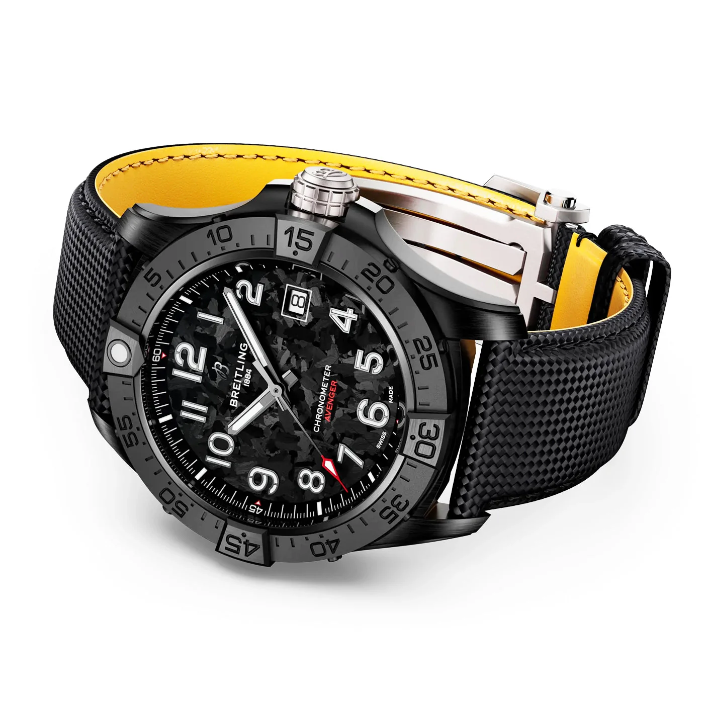 Avenger Night Mission 42mm Men's Black Ceramic Watch - Image 3