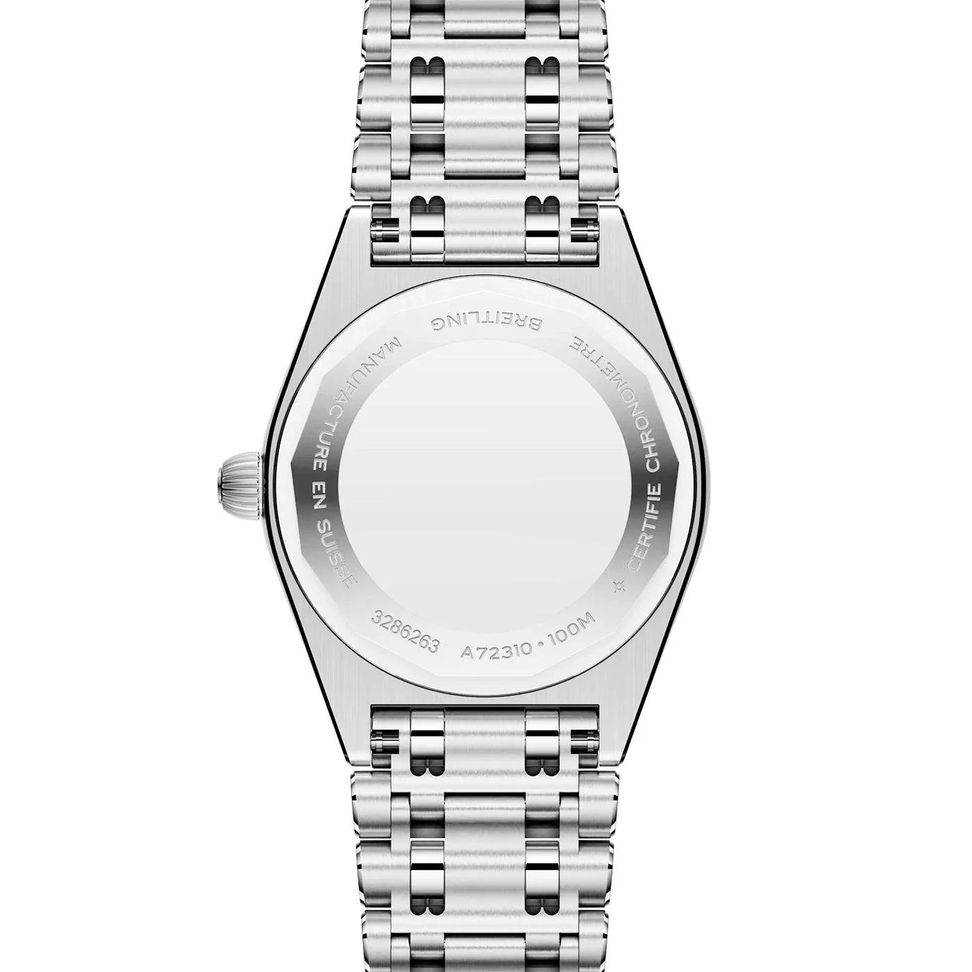 Chronomat 28mm Blue Mother of Pearl Diamond Dial Watch - Image 5