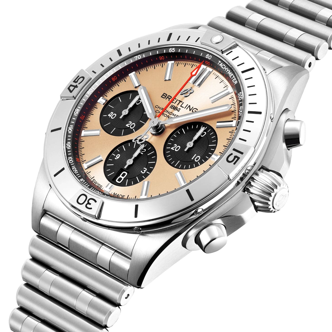 Chronomat 42mm Copper Dial Men's Automatic Bracelet Watch - Image 2