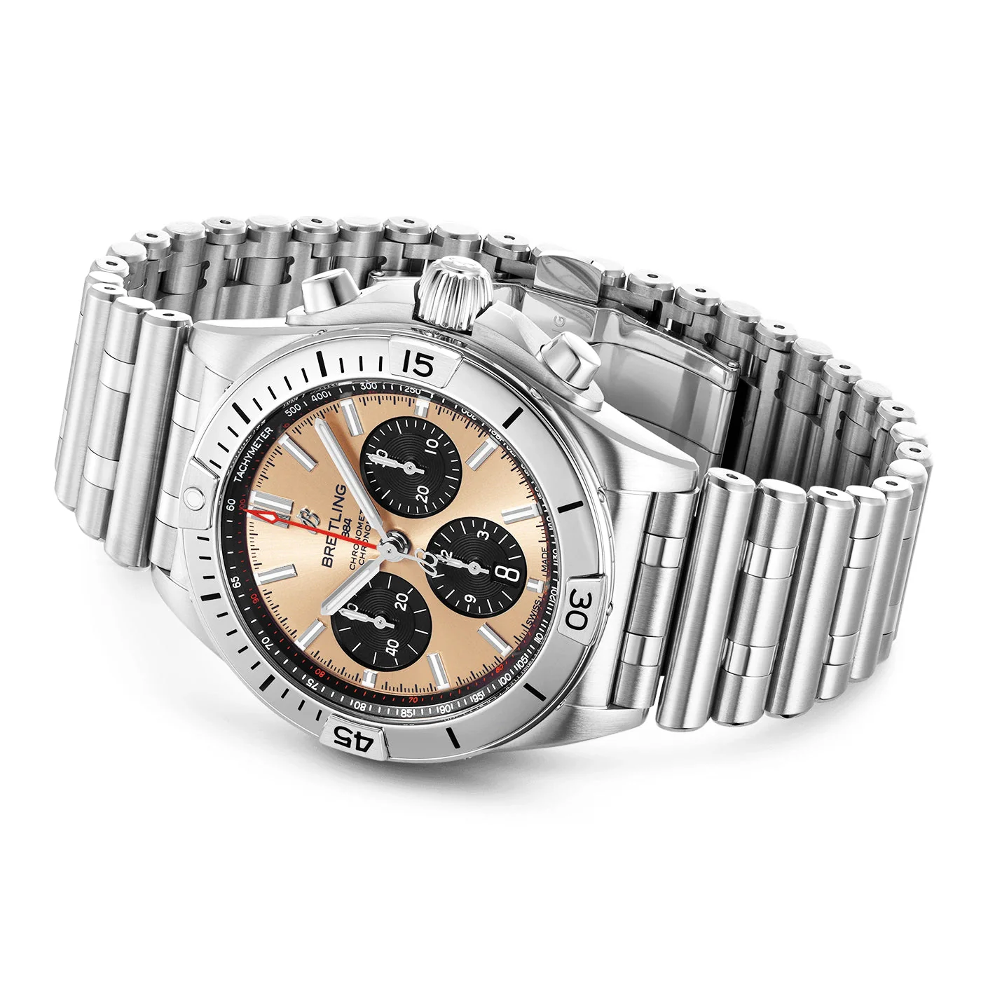 Chronomat 42mm Copper Dial Men's Automatic Bracelet Watch - Image 4