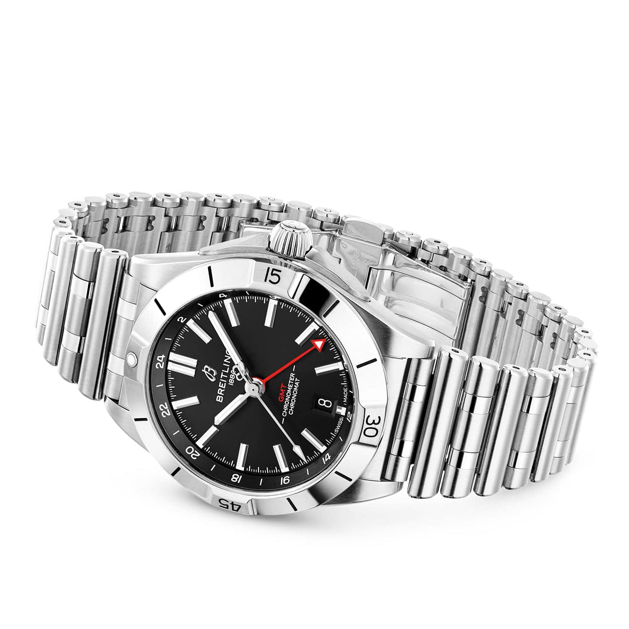 Chronomat GMT 40mm Black Dial Men's Automatic Bracelet Watch - Image 3