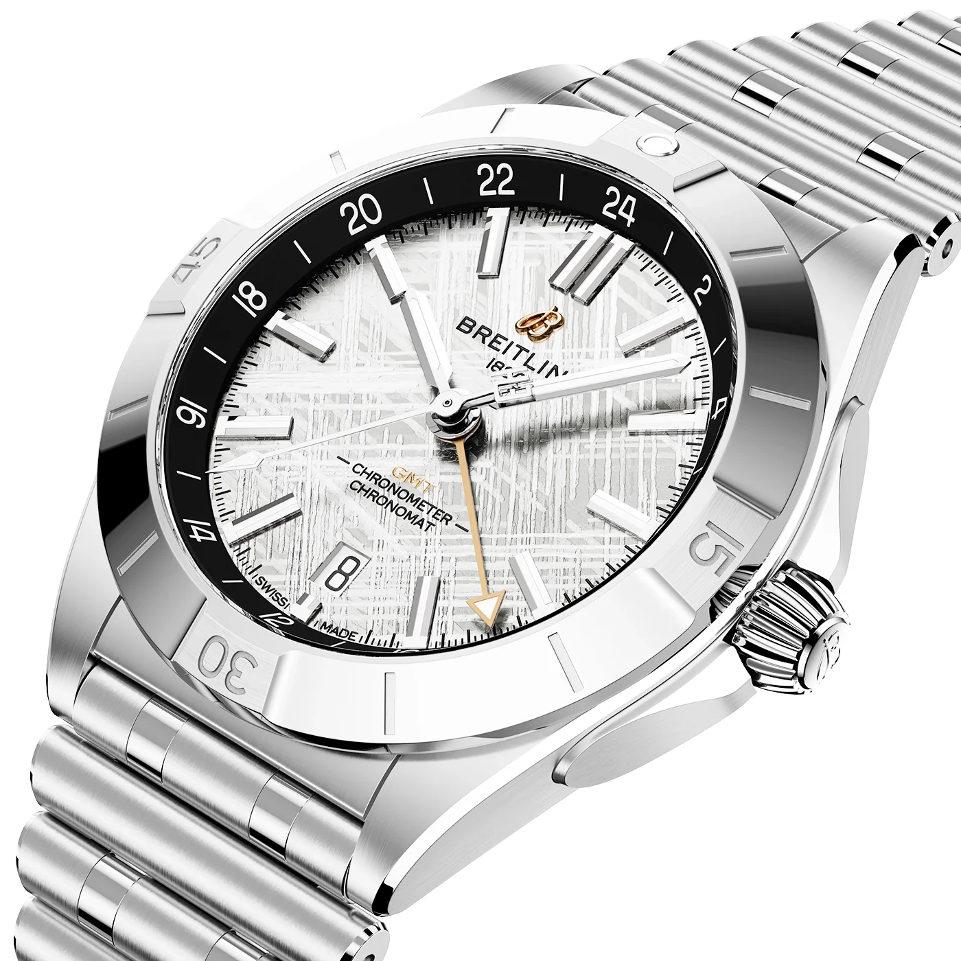 Chronomat GMT Erling Haaland Limited Edition Platinum Bracelet Watch - Image 3