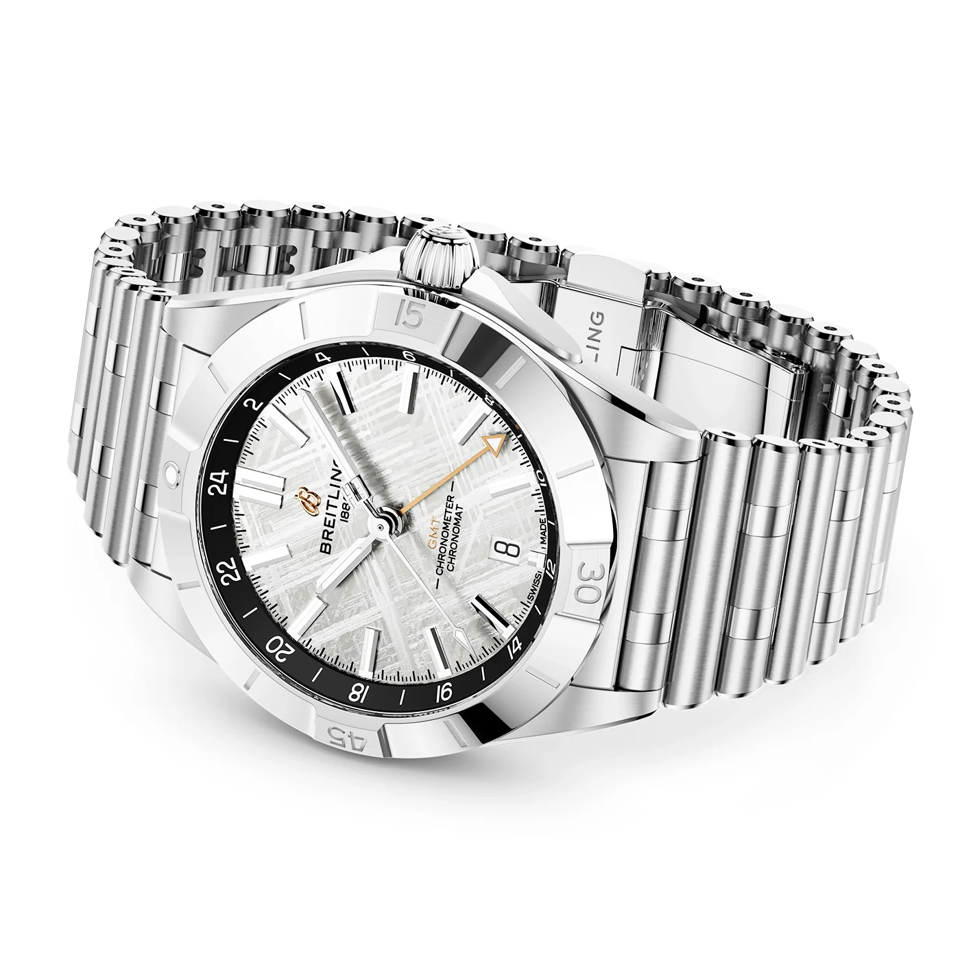 Chronomat GMT Erling Haaland Limited Edition Platinum Bracelet Watch - Image 4