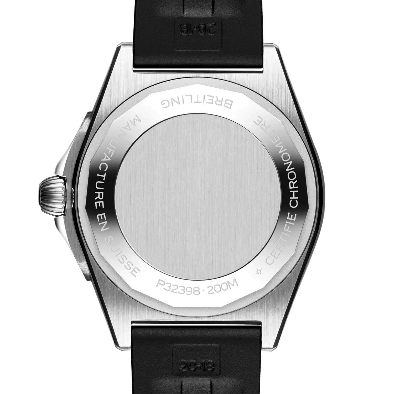 Chronomat GMT Platinum 40mm Ice Blue Dial Men's Strap Watch - Image 4