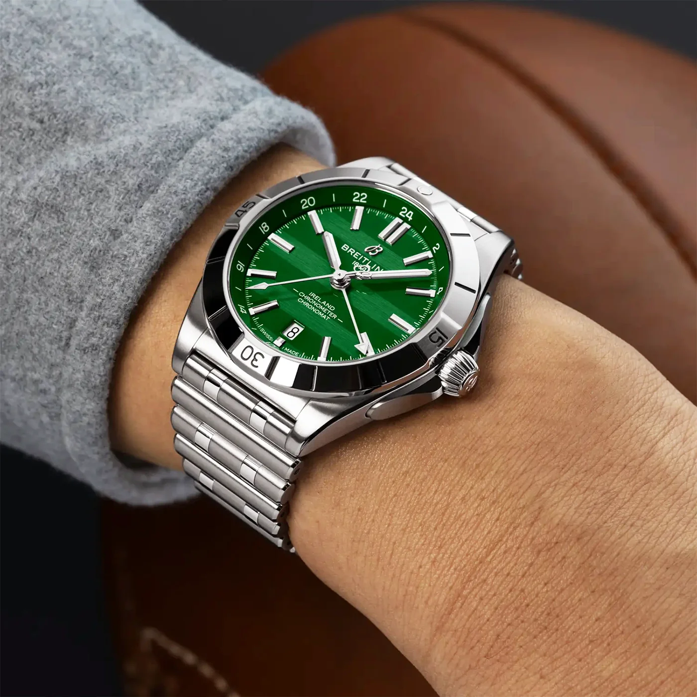Chronomat GMT Six Nations Ireland Limited Edition Mens Watch - Image 2