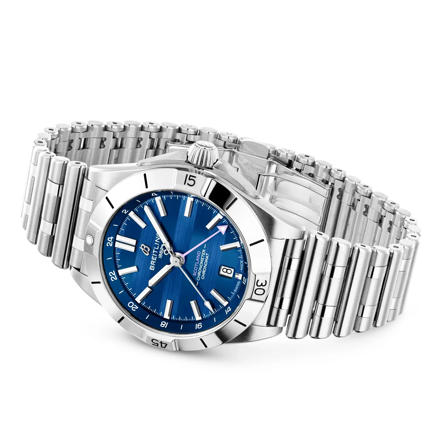 Chronomat GMT Six Nations Scotland Limited Edition Mens Watch - Image 5