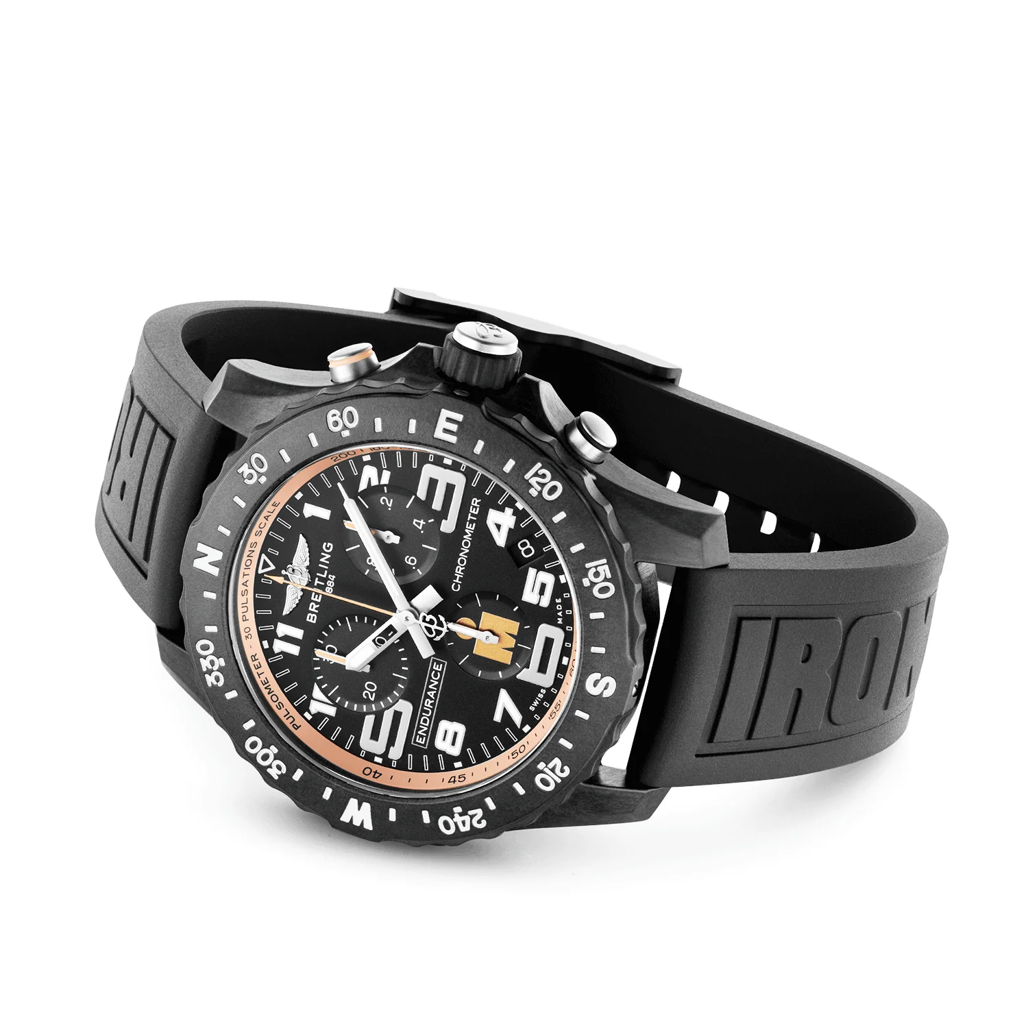 Endurance Pro IRONMAN Finisher 44mm Breitlight Black Strap Watch - Image 3