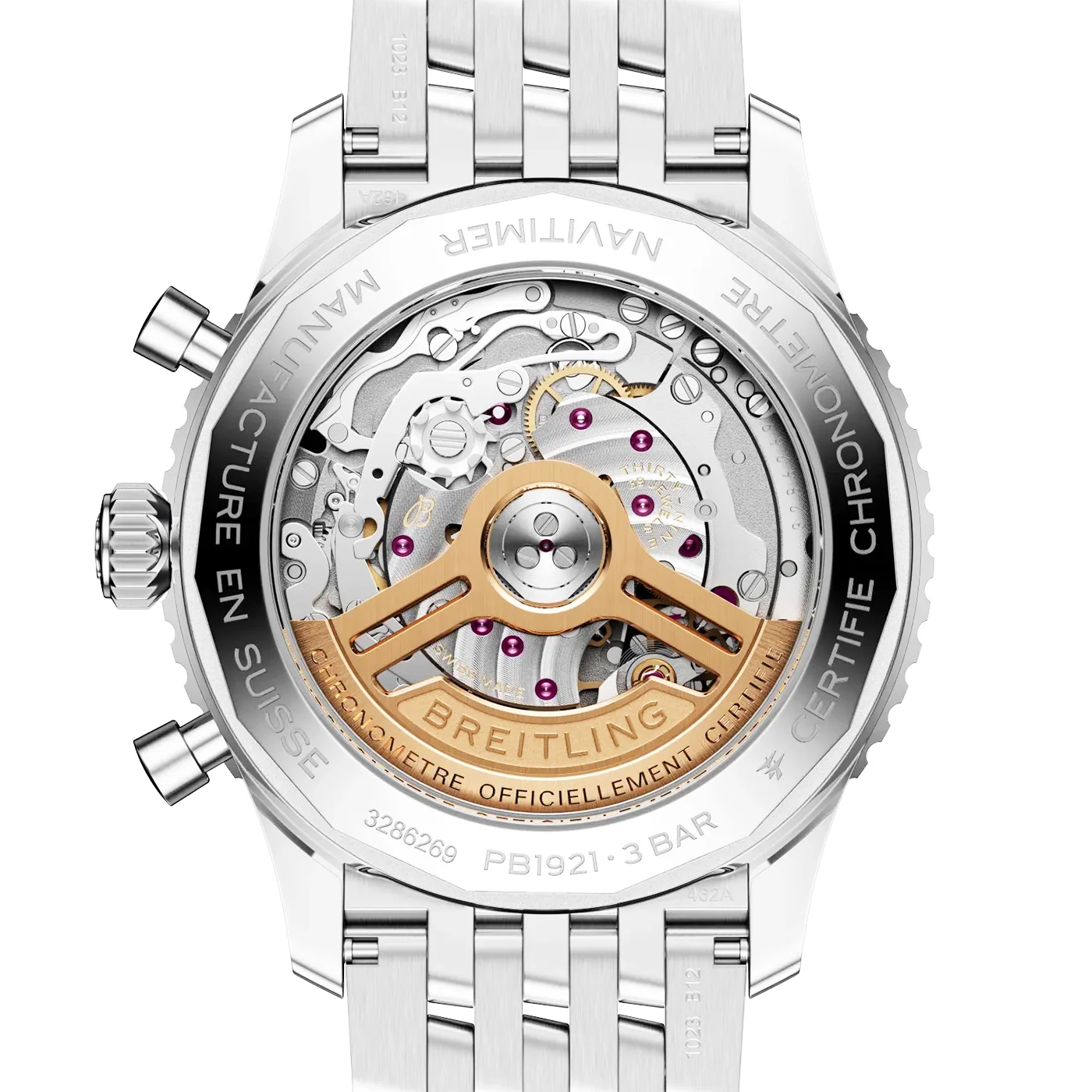 Navitimer B19 Perpetual Calendar 43mm Anthracite Dial Watch - Image 4