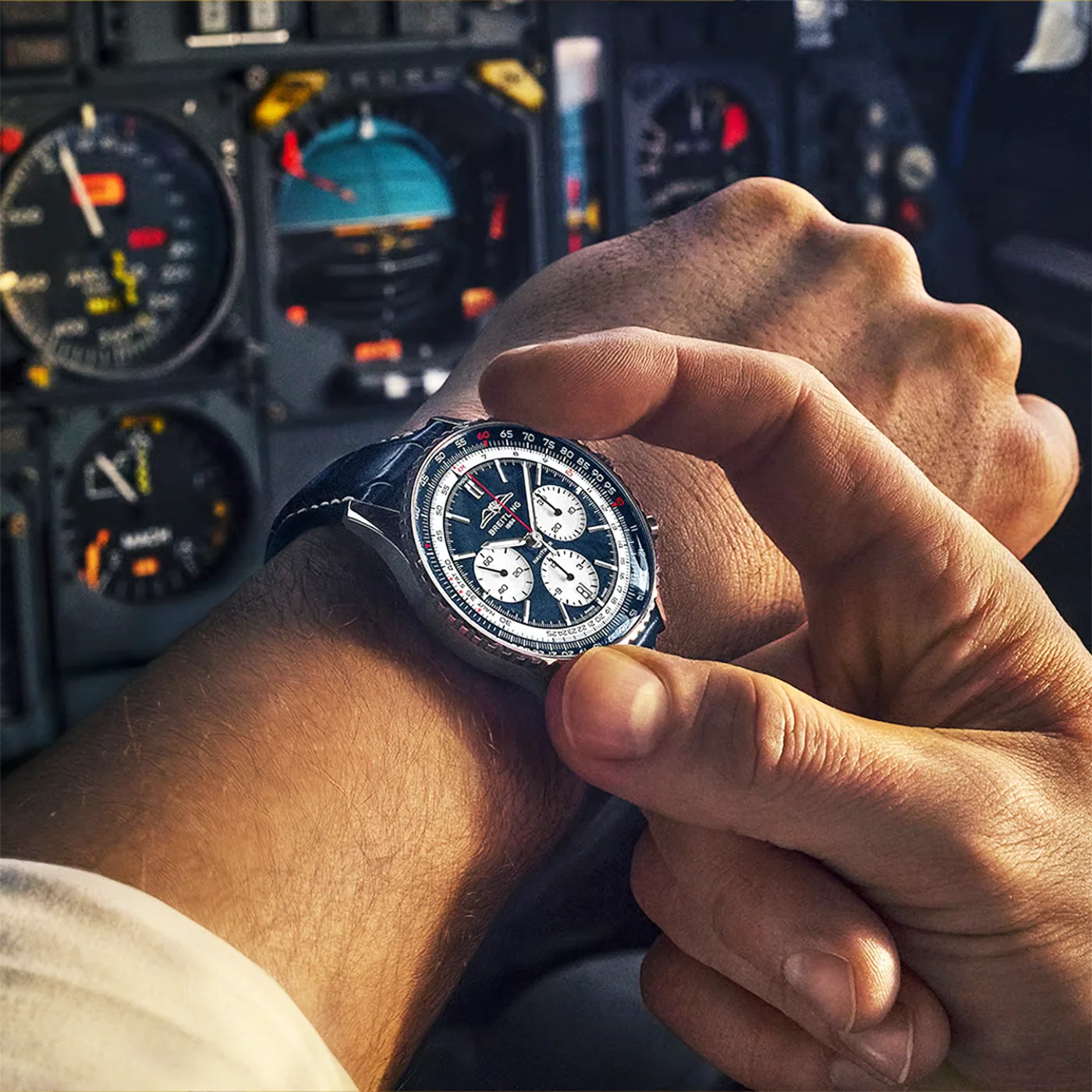 Navitimer Chronograph 43mm 'Tribute to Concorde' Limited Edition Watch - Image 2