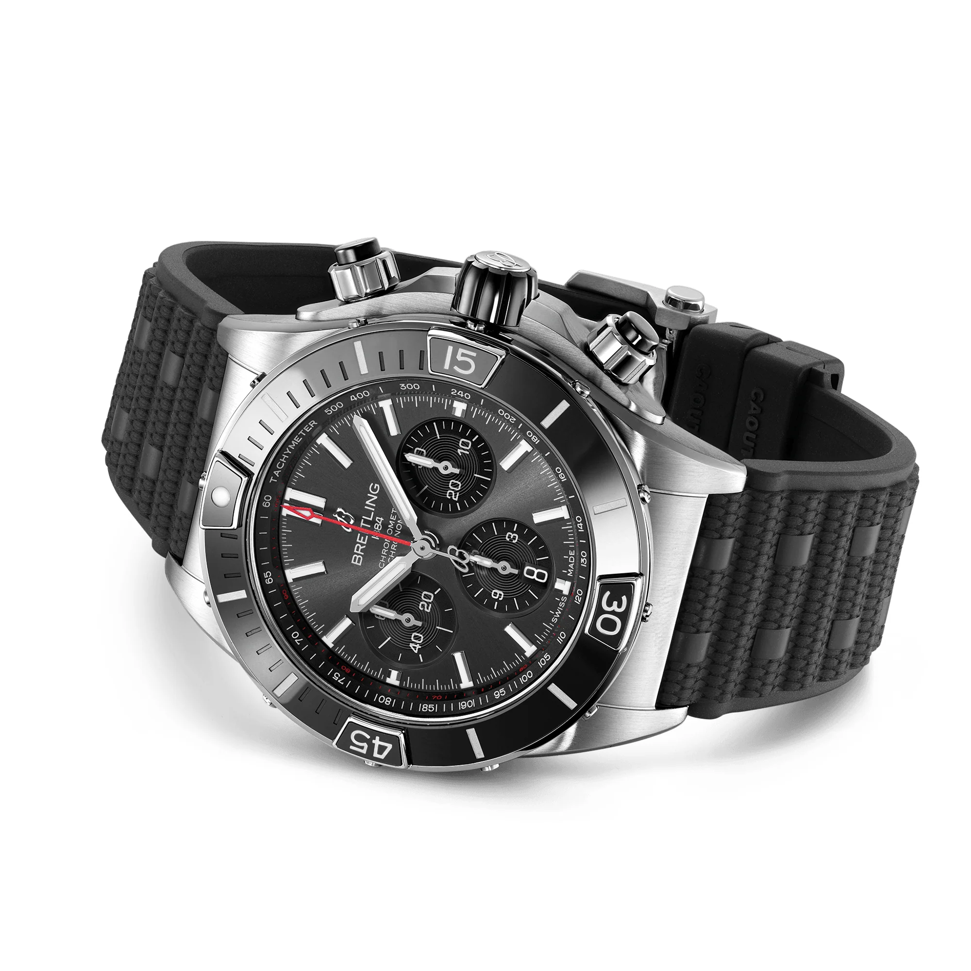 Super Chronomat 44mm Anthracite/Black Dial Men's Automatic Watch - Image 4