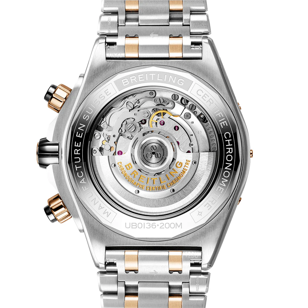 Super Chronomat 44mm Two-Tone Green Dial Men's Automatic Watch - Image 4