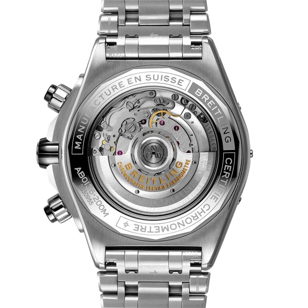Super Chronomat 44mm Black Dial & Ceramic Bezel Men's Automatic Watch - Image 4