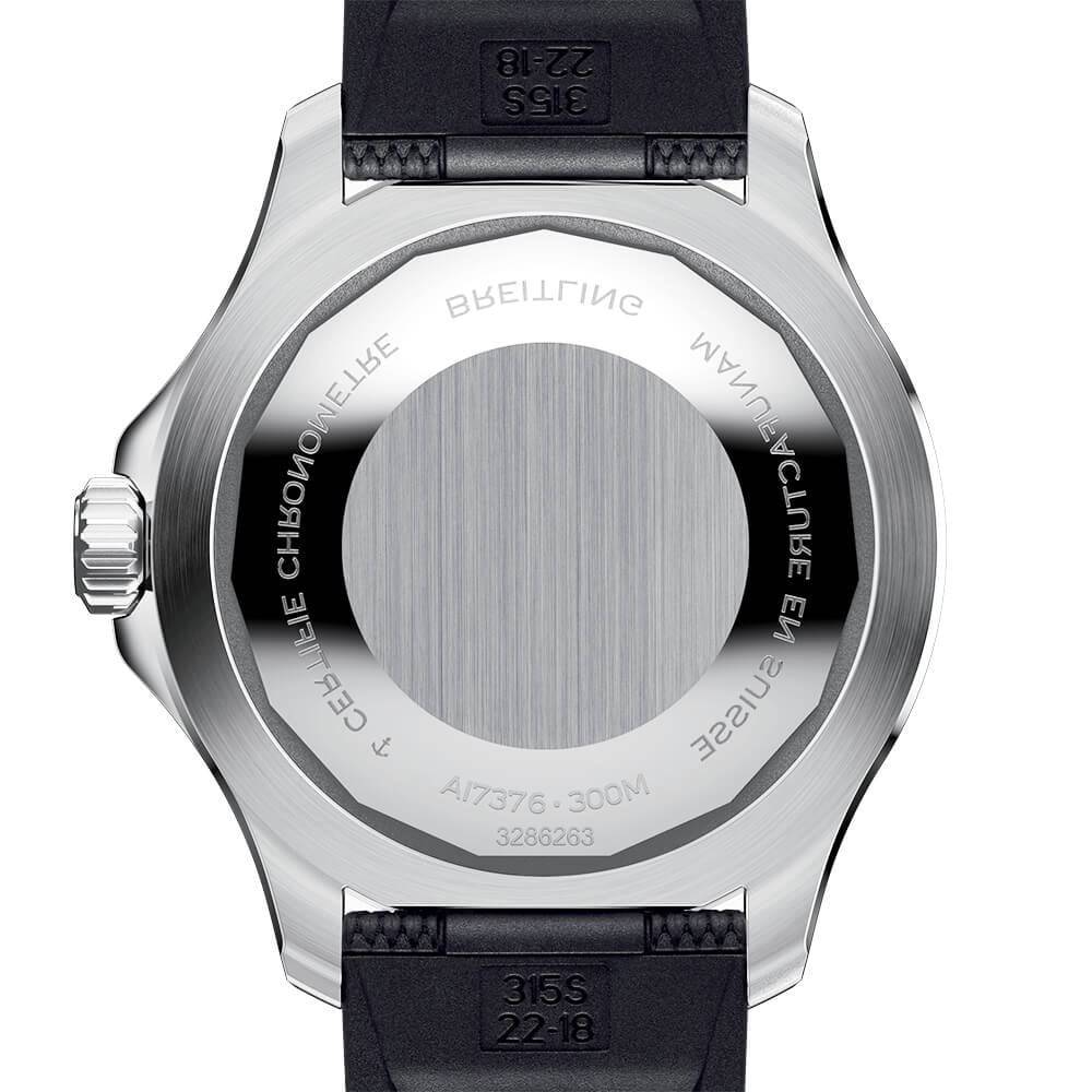 Superocean 44mm Black Dial Men's Automatic Strap Watch - Image 2