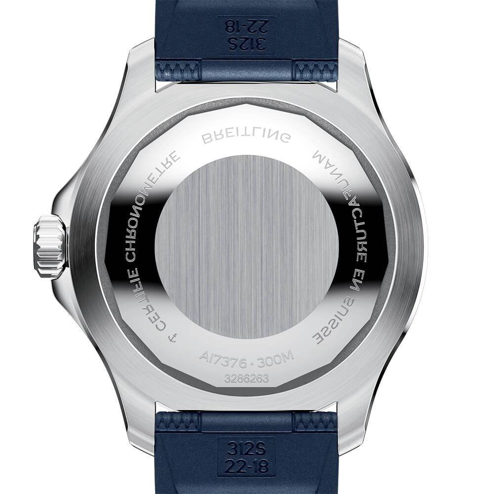 Superocean 44mm Blue Dial Men's Automatic Strap Watch - Image 2