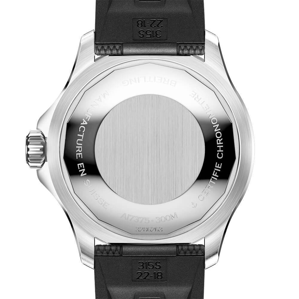 Superocean 42mm Black Dial Men's Automatic Strap Watch - Image 3