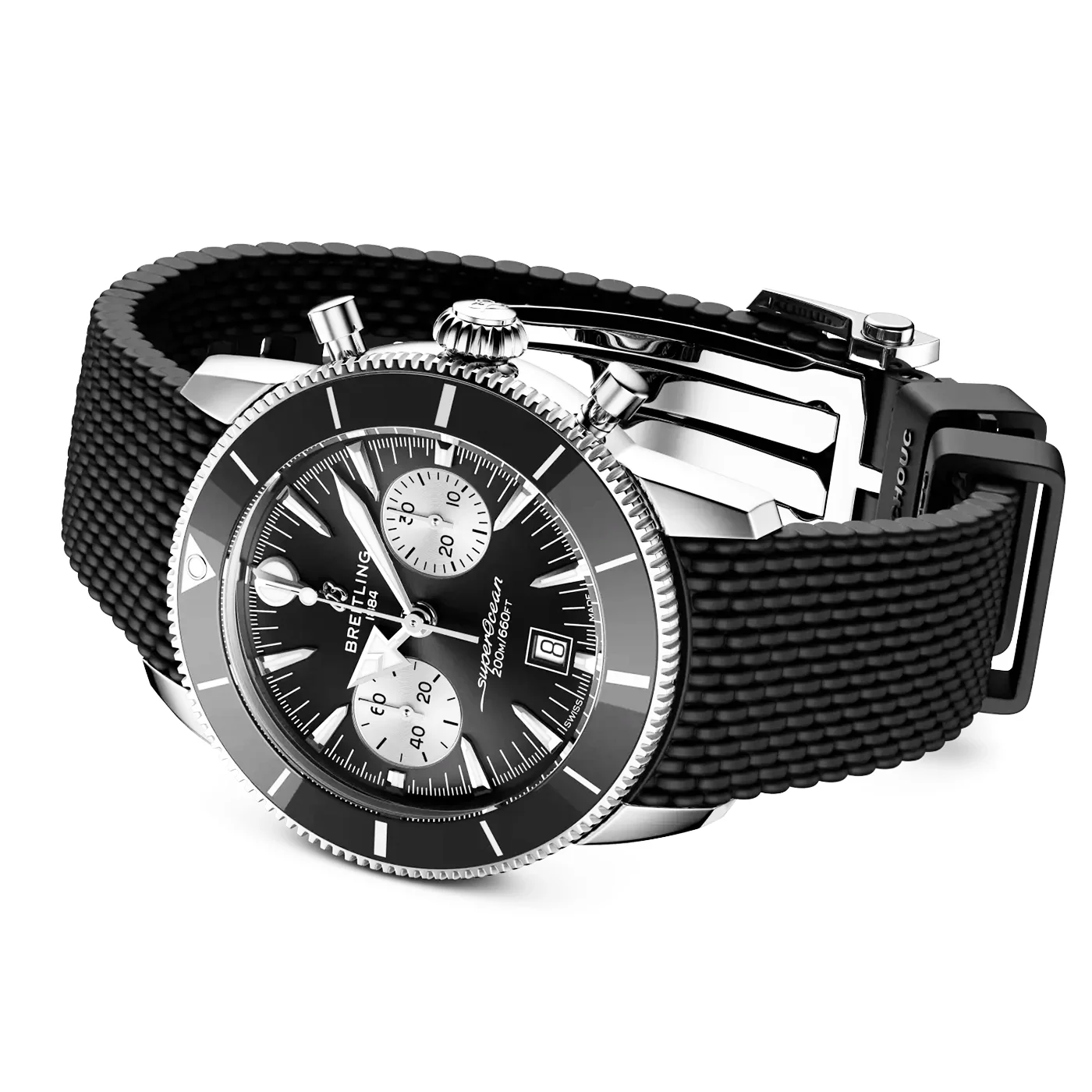 Superocean Heritage Chronograph UK Special Edition Strap Watch - Image 4