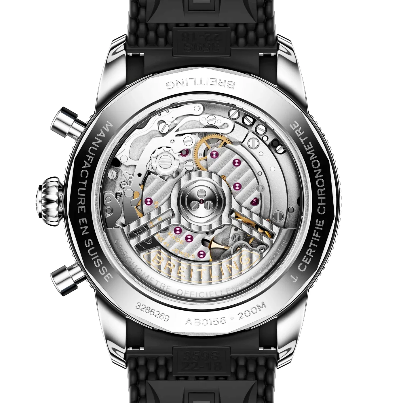 Superocean Heritage Chronograph UK Special Edition Strap Watch - Image 5