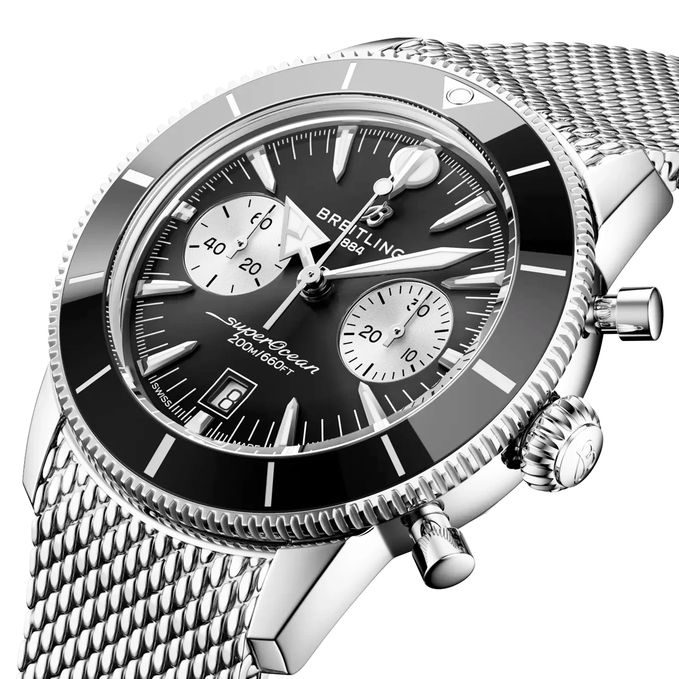 Superocean Heritage Chronograph UK Special Edition Bracelet Watch - Image 3