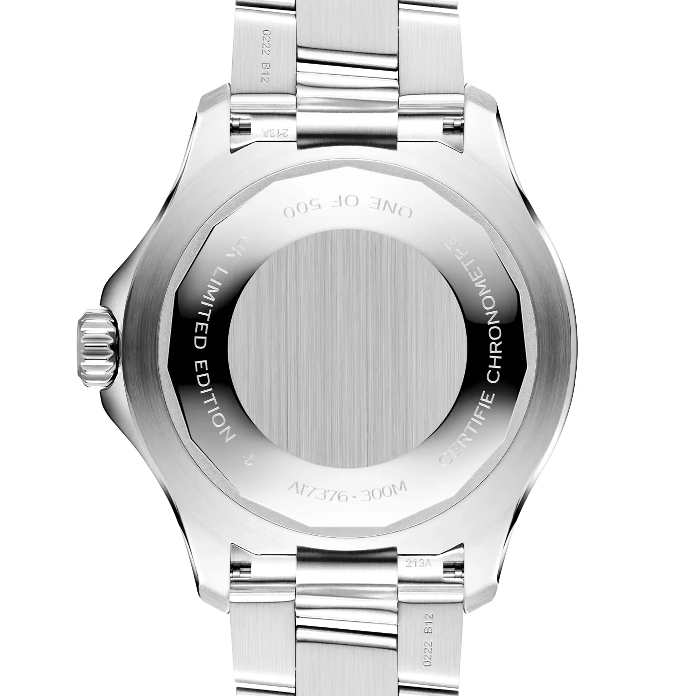 Superocean UK Edition 44mm Green Bezel Mens Bracelet Watch - Image 4