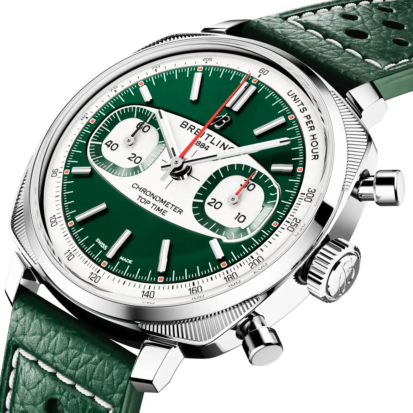 Top Time B01 Racing 38mm Green Dial Limited Edition Watch - Image 2