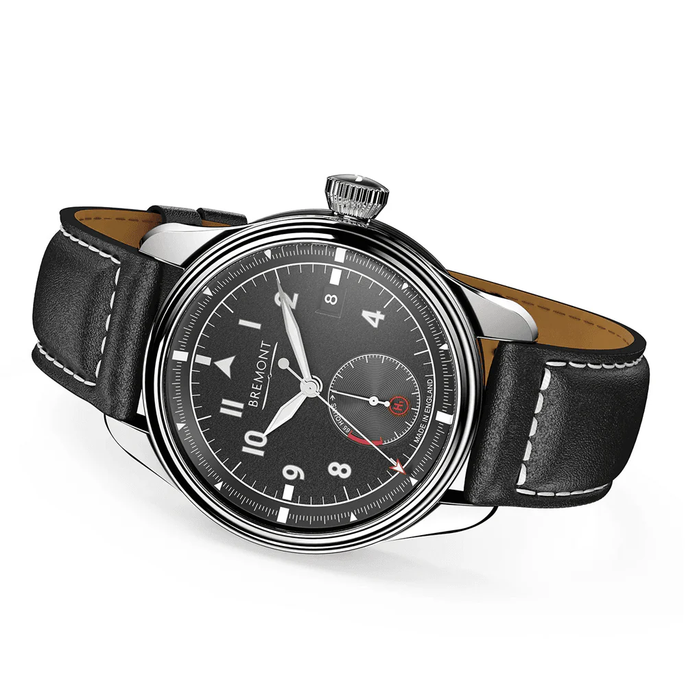 Fury Black H1 Generation 40mm Steel Automatic Men's Strap Watch - Image 4