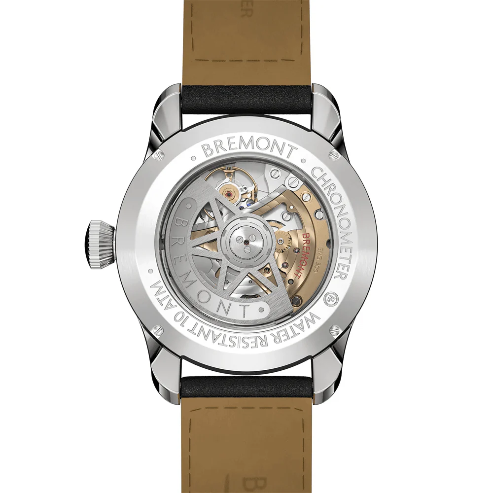 Fury Black H1 Generation 40mm Steel Automatic Men's Strap Watch - Image 5
