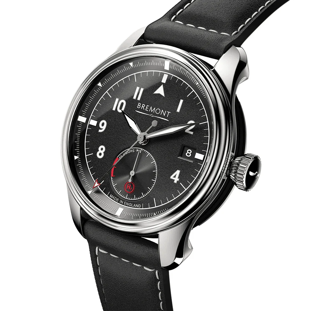 Fury Black H1 Generation 40mm Steel Automatic Men's Strap Watch - Image 6