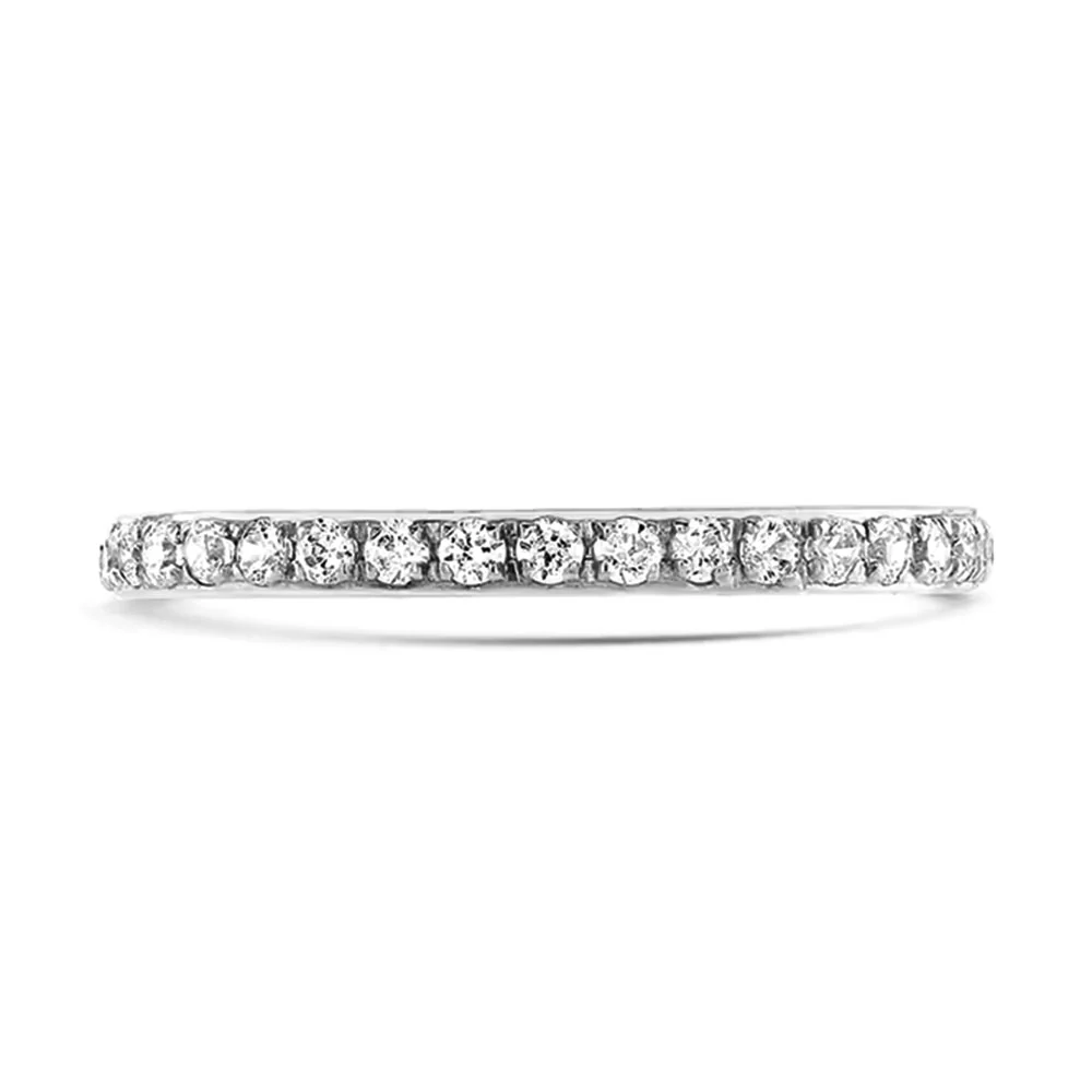Brown & Newirth 18ct White Gold Full Diamond Eternity Ring - Image 2