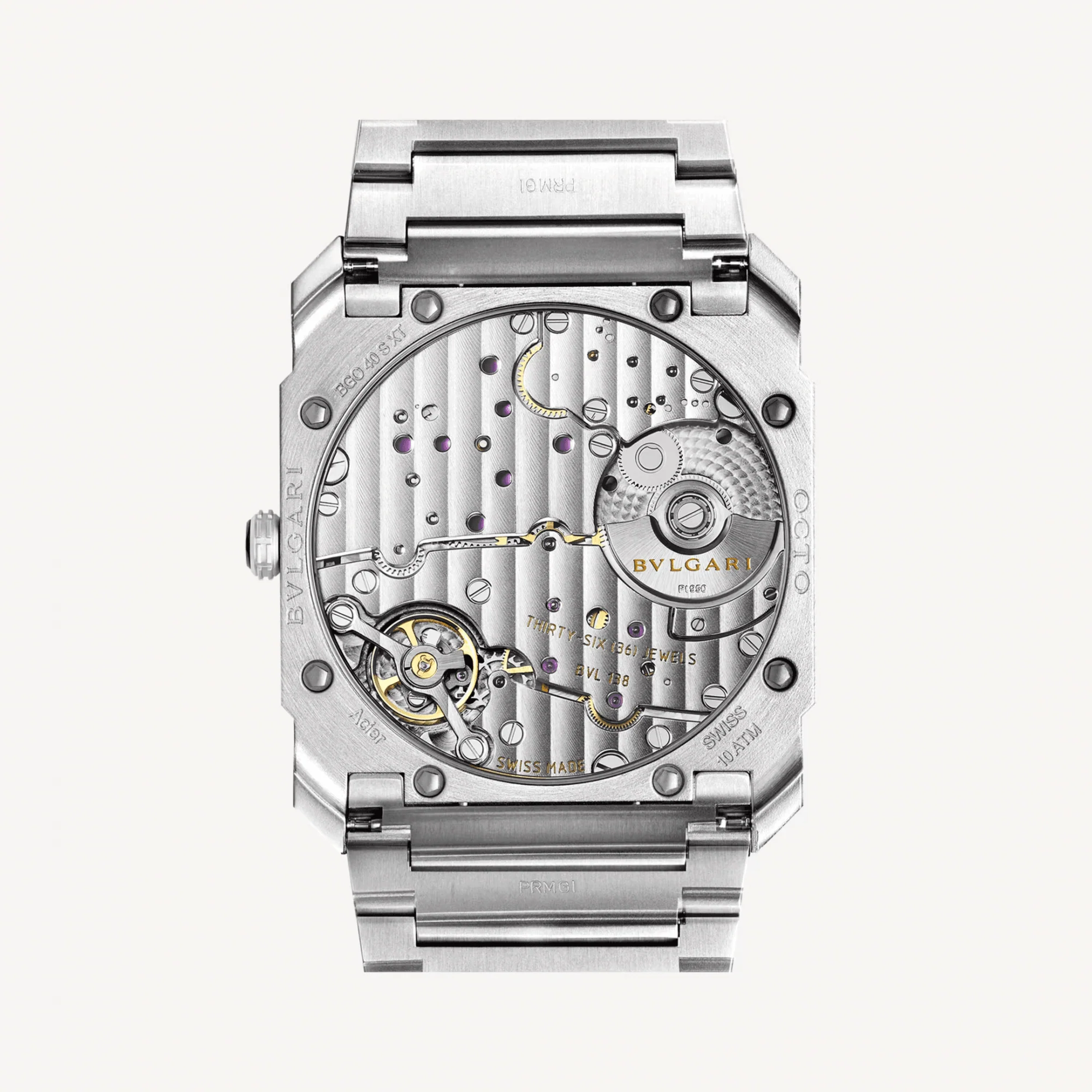 Octo Finissimo 40mm Ultra Thin Black Dial Men's Automatic Bracelet Watch - Image 4