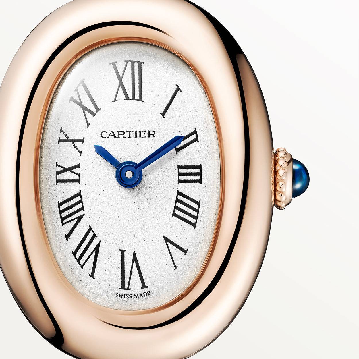 Baignoire Mini Size 15 18ct Rose Gold Ladies Bangle Watch - Image 3