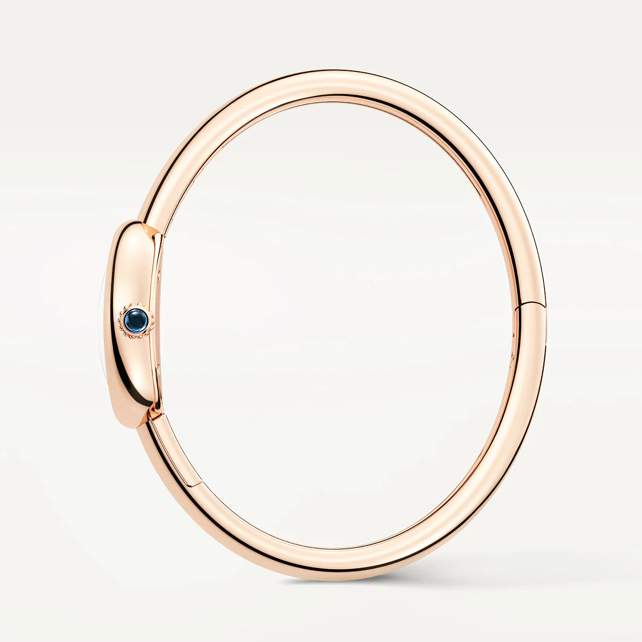 Baignoire Mini Size 15 18ct Rose Gold Ladies Bangle Watch - Image 5