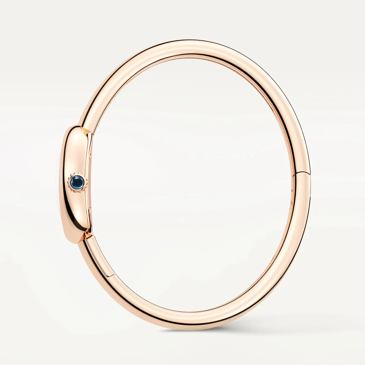 Baignoire Mini Size 16 18ct Rose Gold Bangle Watch - Image 3