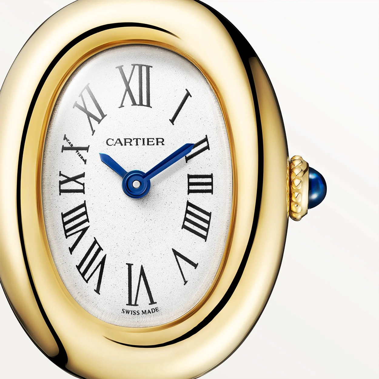 Baignoire Mini Size 16 18ct Yellow Gold Bangle Watch - Image 8