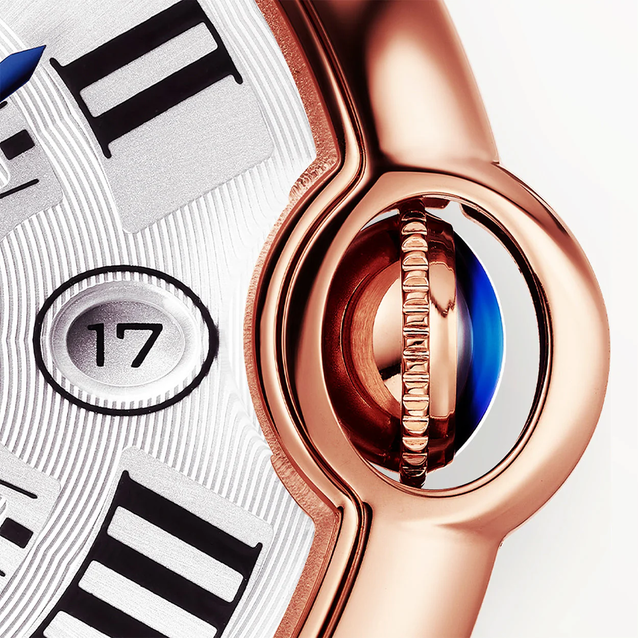 Ballon Bleu de Cartier 18ct Rose Gold 40mm Silver Dial Automatic Bracelet Watch - Image 4