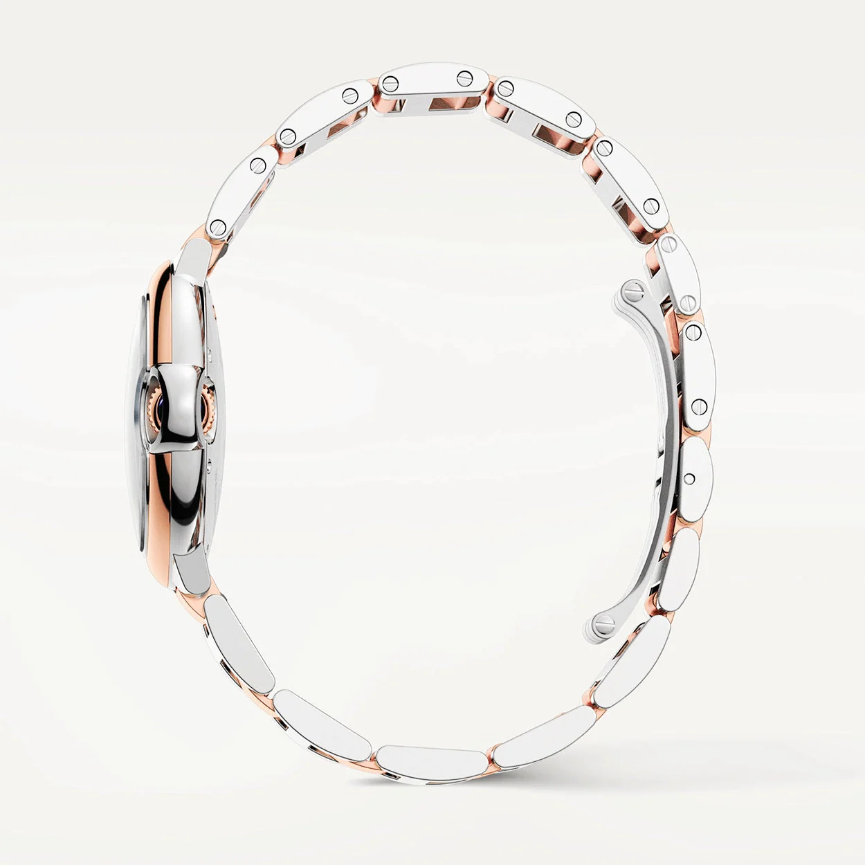 Ballon Bleu de Cartier 33mm 18ct Rose Gold and Steel Watch - Image 3