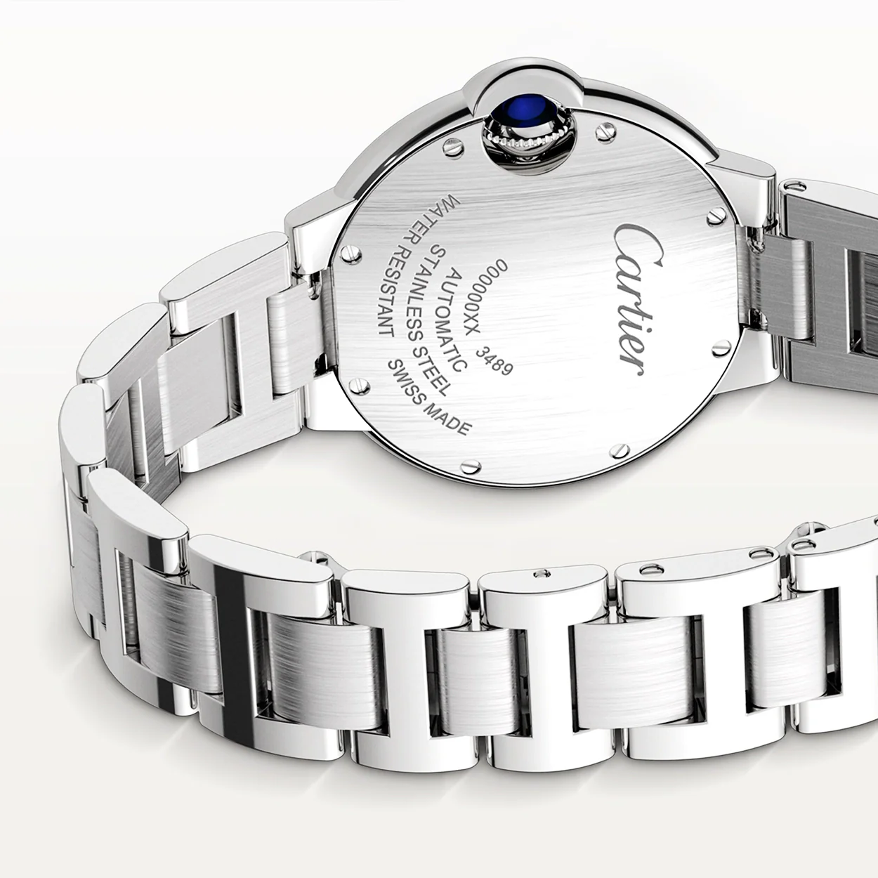 Ballon Bleu de Cartier 33mm Silver Diamond Dial Ladies Watch - Image 5