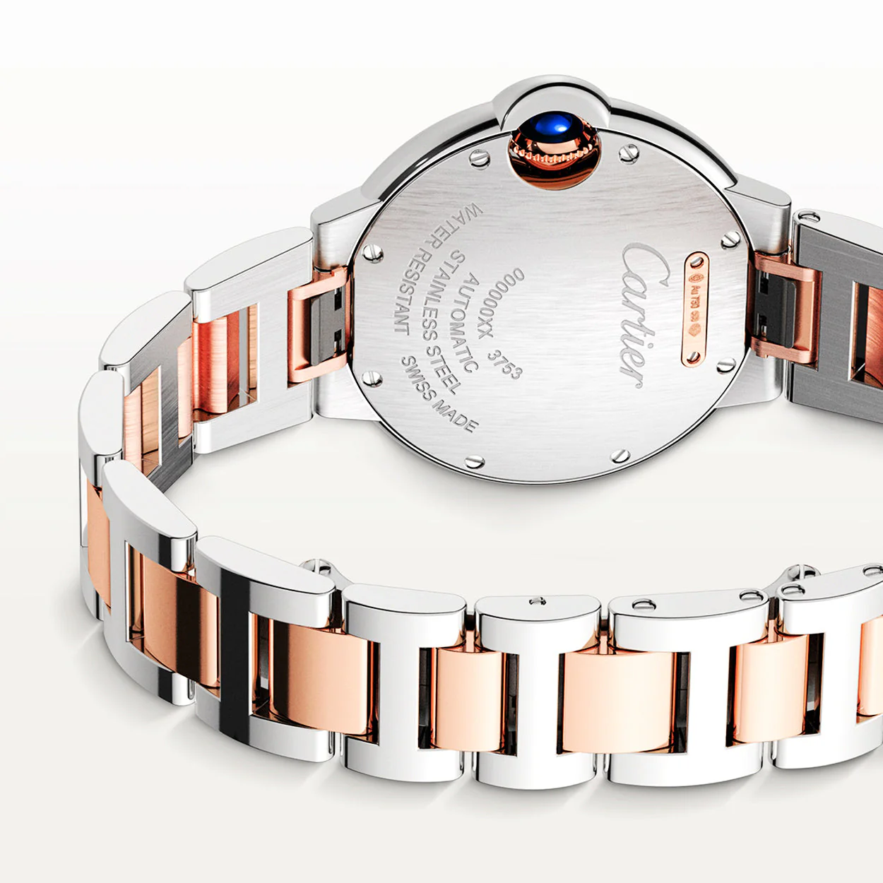 Ballon Bleu de Cartier 33mm Two-Tone Diamond Dial Watch - Image 4