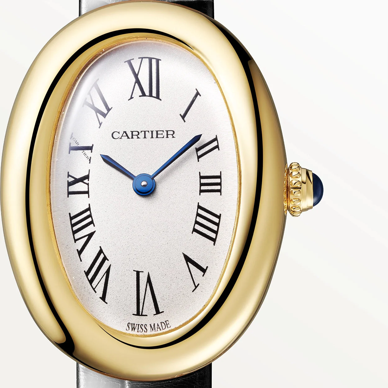 Montre Baignoire Small 18ct Yellow Gold Ladies Watch - Image 3
