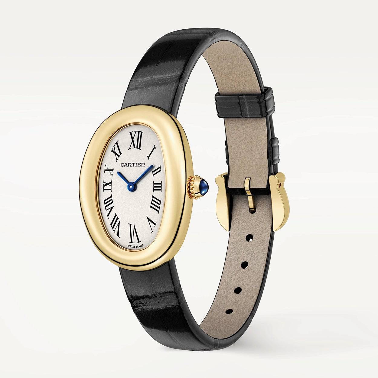 Montre Baignoire Small 18ct Yellow Gold Ladies Watch - Image 4